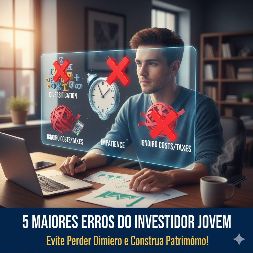 Os 5 Maiores Erros que o Investidor Jovem Comete