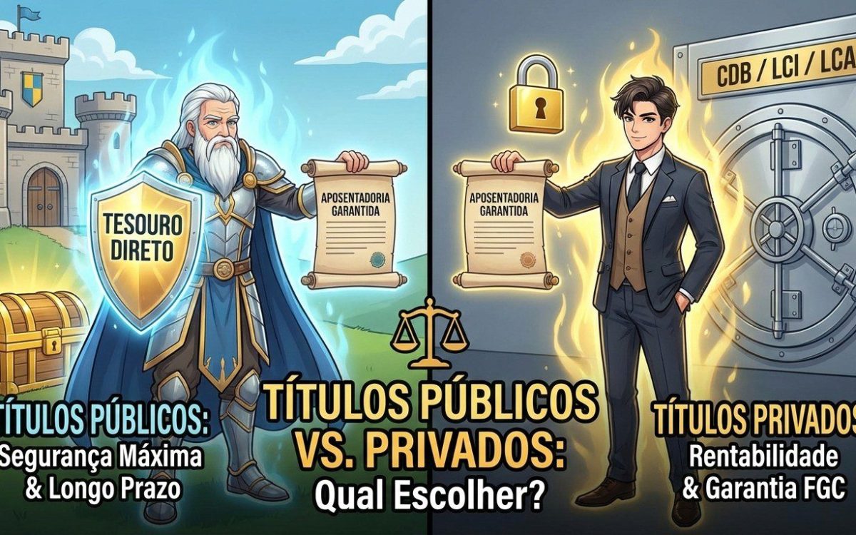 Renda Fixa Tesouro Direto ou Bancos