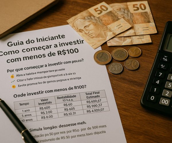 como Começar a Investir com Menos de R$100